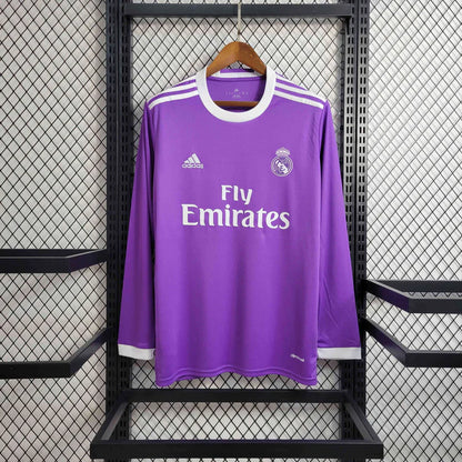 Maillot Manche Longue Extérieur Real Madrid 2016-2017