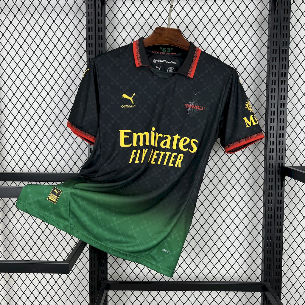 Maillot Domicile Edition Spéciale AC Milan x OFF White