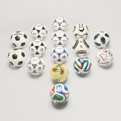 Coffret mini ballons historiques Coupe du Monde