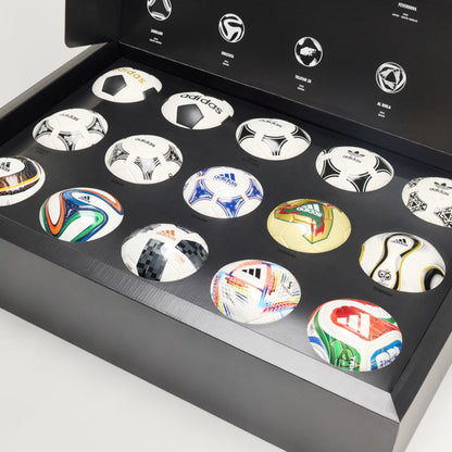 Coffret mini ballons historiques Coupe du Monde