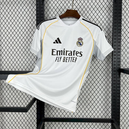 Real Madrid Home Shirt 2025-2026